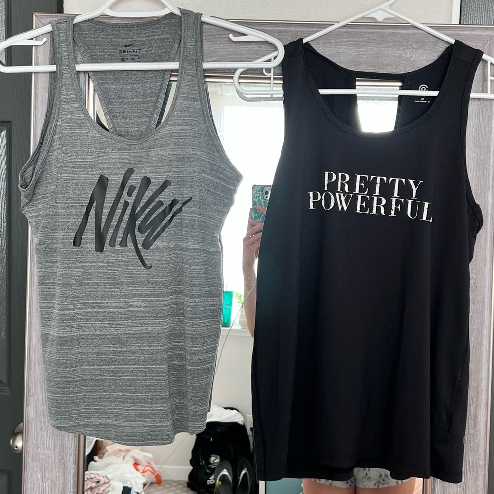 Workout tank tops